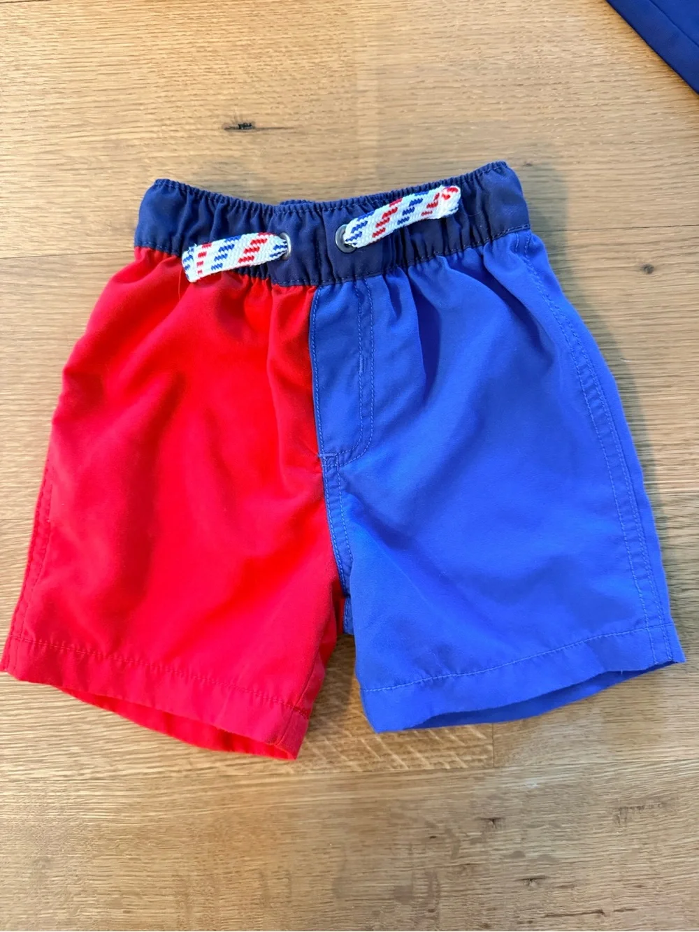 CARTER’S | Navy and Red Kids' Flag Rash Guard Swim Set